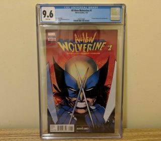 Wolverine 1 Cgc Universal Grade 9.  6 Marvel Comics