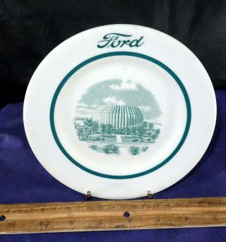 Vintage Ford Motor Co.  Rum Rol Shenango China Bread & Butter Plate
