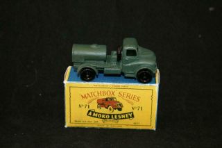 Matchbox Lesney Series Year 1959 Mb71 Rare Austin Water Truck In Very Good Cond