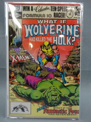 Marvel Comics What If? Wolverine Killed The Hulk 31 X - Men Classic Cover Vfine -