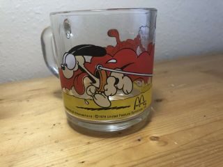 Vintage 1978 McDonald’s Garfield Glass Mug Set Of 4 3