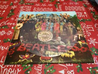 The Beatles Sergeant Peppers Lonely Hearts Club Band German Picture Lp Nm Vinyl