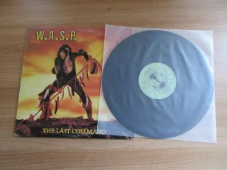 Wasp W.  A.  S.  P - The Last Command Rare Sleeve And Label Korea Lp