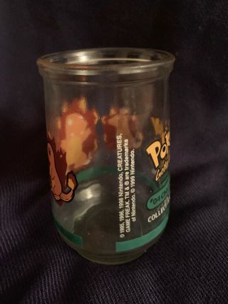 Welch ' s Jelly Jar Pokemon 04 Charmander Collectible Juice Glass Nintendo 1999 3