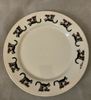 B Kliban Cat With Red Sneakers 9 " Plate