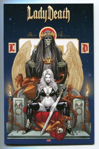 Lady Death Apocalyptic Abyss 1 3 Book LEGEND Variant Set by Frank Cho 50 Made 2
