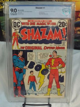 Shazam 1 (1973) - Cbcs 9.  0 - 1st Marvel Family In Dc Universe