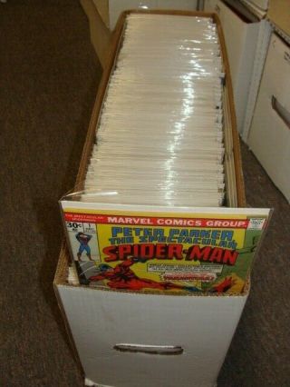 Marvel Peter Parker Spectacular Spider - Man 1 - 263,  12 Annuals Near Complete Run