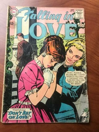 Falling In Love 64 Dc Comics Romance 1964 Low Grade