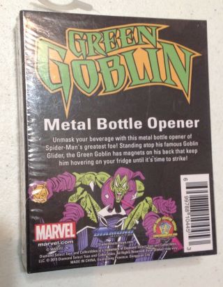 GREEN GOBLIN Metal Bottle Opener - / Marvel Comics 2