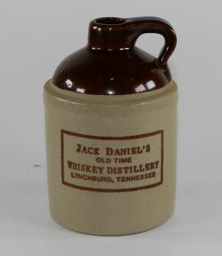 Jack Daniels Distillery 1995 Brown And Tan Jug 5 " Lynchburg General Store