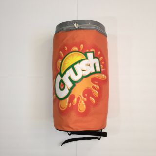 Crush Orange Soda Limited Edition Insulated Backpack Promo Picnic Travel Cooler