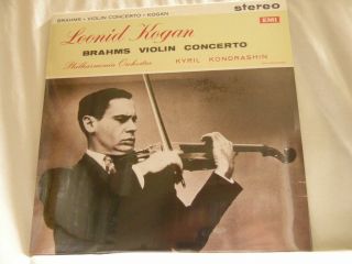 Brahms Violin Concerto Leonid Kogan Kyril Kondrashin 180 Gram Vinyl Lp