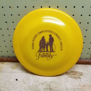 John Deere Employees Credit Union 9 Inch Flyer Frisbee Disc