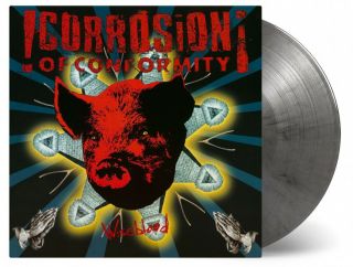 Corrosion Of Conformity: Wiseblood 180g Silver Coloured Vinyl 2 X Lp Record