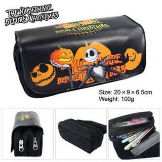Hot The Nightmare Before Christmas Brush Travel Bag Case Pen Pencil Pouch Purse