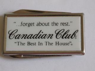 Vintage Canadian Club Whiskey Money Clip