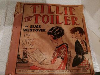 1925 King Feature Syndicate Tillie The Toiler Book 1 Extremely Rare Book