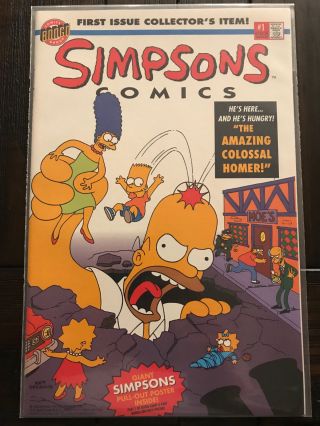 The Simpsons Comics 1 (1993) Bongo