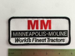 Vintage Patch Mm Minneapolis - Moline Tractors