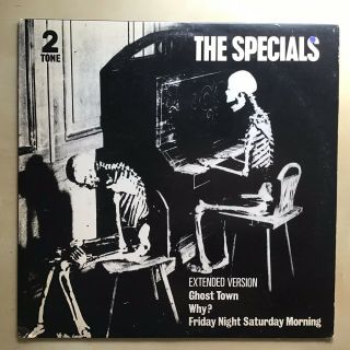 The Specials ‎– Ghost Town (extended Version) 1981 Us 12 " Vinyl Single