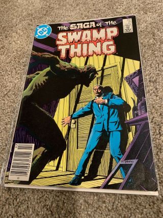 Saga Of The Swamp Thing 21 Alan Moore " The Anatomy Lesson " Classic Story 21 Dc