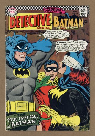 Detective Comics (1st Series) 363 1967 Gd 2.  0
