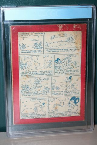 Mighty Mouse Comics 1 RARE Australian Edition First Issue 1950 CGC 4.  5 2