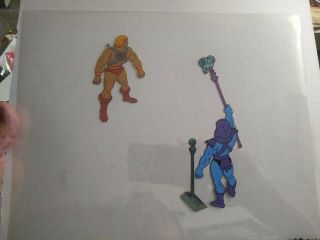 He - Man Masters Of The Universe Animation Filmation Cel He - Man Skeletor