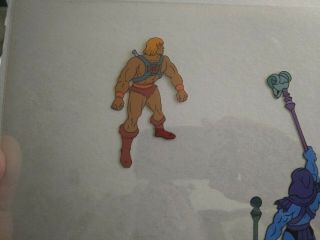 He - Man Masters of the Universe Animation filmation Cel HE - MAN Skeletor 2