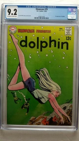 Showcase 79 Cgc 9.  2 Nm - 1st Appearance Dolphin