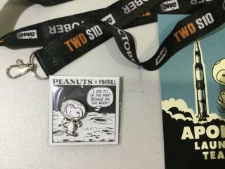 Sdcc 2019 Peanuts Snoopy First Astronaut On The Moon Pintrill Pins