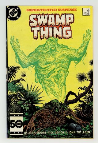 Swamp Thing (2nd Series) 37 1985 Vg,  4.  5