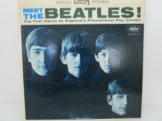 Meet The Beatles John Lennon Paul Mccartney I Wanna Hold Your Hand Vinyl Record