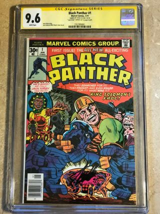 Black Panther 1 Cgc 9.  6 Signed By Stan Lee Only 22 In Existence