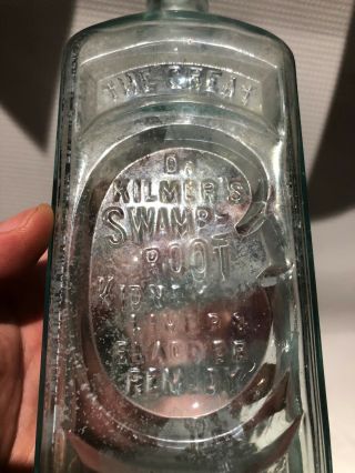 Antique Bottle Dr.  Kilmers Swamp Root Kidney,  Liver And Bladder Remedy Quackery