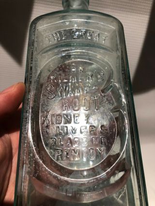 Antique Bottle Dr.  Kilmers Swamp Root Kidney,  Liver And Bladder Remedy quackery 3