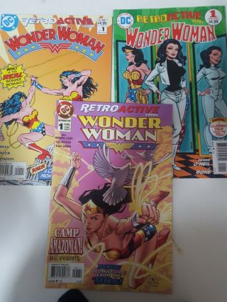 Dc Comics Wonder Woman Retro Active 1970s 80s 90s Vf,  Bagged