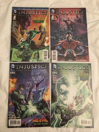 Injustice: Gods Among Us Year Two 1 - 12 Nm Complete Series,  Annual - Jla