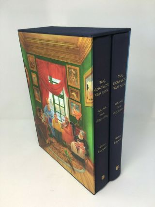The Complete Far Side 1980 - 1994 Set Of 2 Books By Gary Larson Cond.  1st Ed.