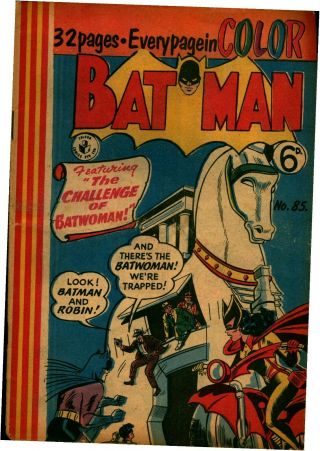 Batman 85 (australian Ed) Reprints Batman 105 (dc; Also 2 Green Arrow Adventures