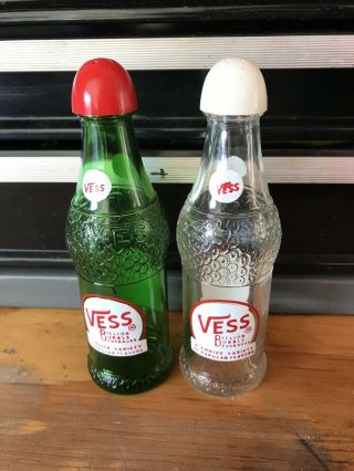 Vess Soda Bottle Salt & Pepper Shakers