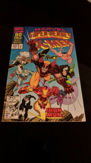 Marvel - Heroes 8 Winter Special 1991 X - Men W/ 1st Squirrel Girl Vf To Vf,