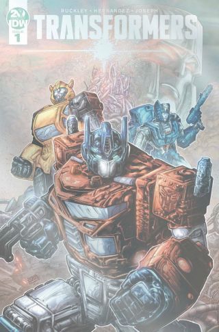Transformers 1 Ri - C 1:50 Incentive Foil Cover Variant Idw Comic A Bold Era