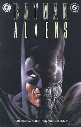 Batman Aliens Dc Dark Horse Comics Ltd Series Graphic Novel Comic Book Tpb Nm,