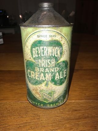 Beverwyck Quart Cone Top Beer Can Cone Top