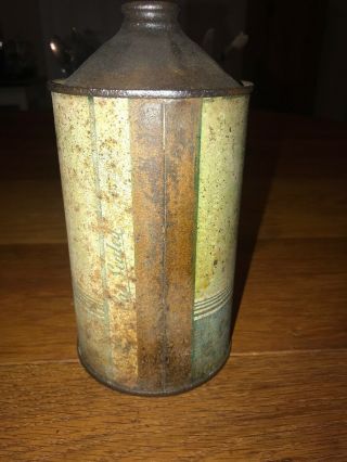 Beverwyck Quart Cone Top Beer Can Cone Top 3