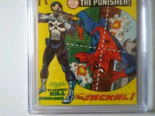 Spiderman 129 5.  5 CGC Marvel Bronze age comic Book 1st Punisher 2