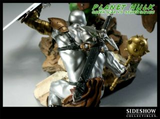 Sideshow Green Scar (hulk) Vs Silver Savage (silver Surfer) 44/900 -