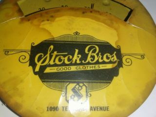 Stock Brothers Good Clothes Thermo Scope Milwaukee WI 1930 ' s 3
